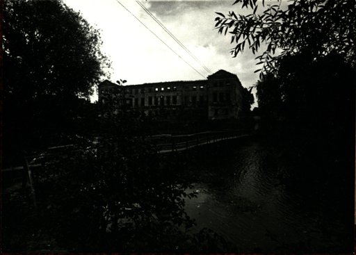 Дзержинский район. Полотняный Завод. Дом Гончаровых после немецко-фашистской оккупации